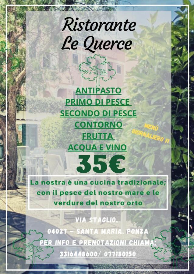 Albergo Le Querce Ponza Luaran gambar